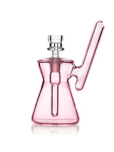 Load image into Gallery viewer, Hourglass Pocket Bubbler in Pink