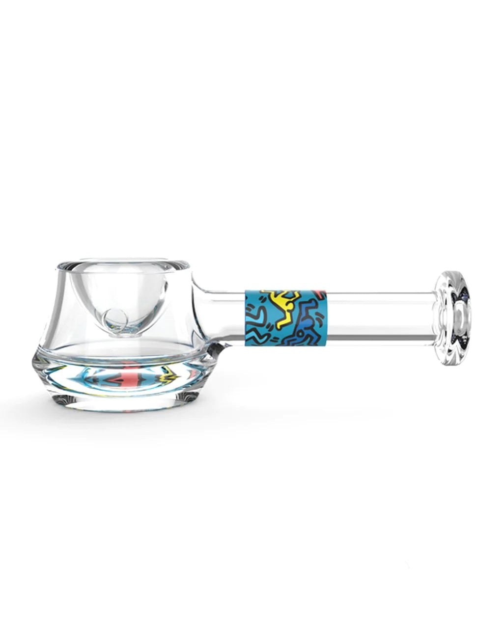 K.Haring Glass Spoon Pipe